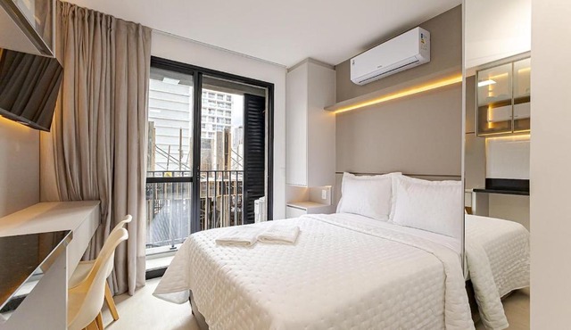Apartamento 604 - Morá · Apto no Centro | 2p. | Academia, Coworking & A/C in Curitiba