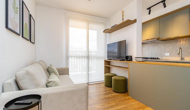 Apartamento de 2q c/vaga em região nobre -SOU401B