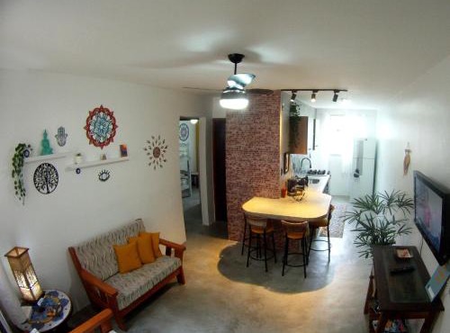 Apartamento Dona Frida Prainha com WiFi pé na areia