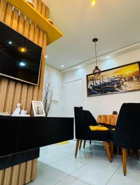 Apartamento mobiliado moderno jardim Anhanguera