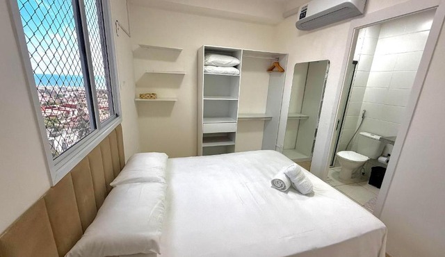 Apartamento Novo 2 quartos e vista mar 1001B