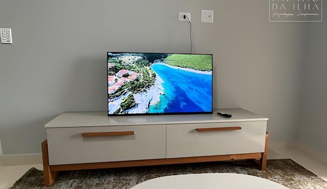 Apartamento Varanda e Churrasqueira Pé na Areia PG