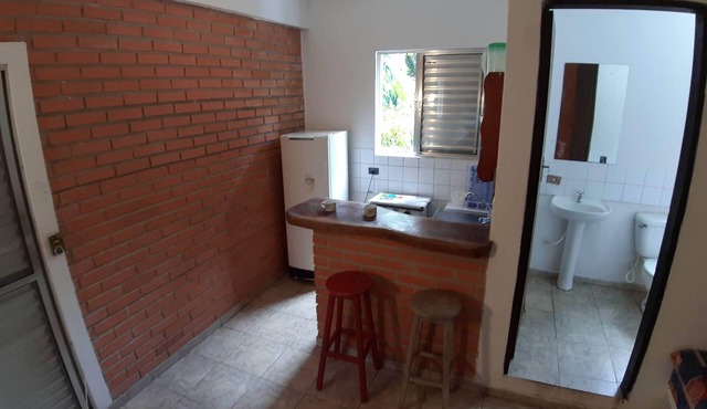 Apartment with a view of the mountains in Paúba in São Sebastião