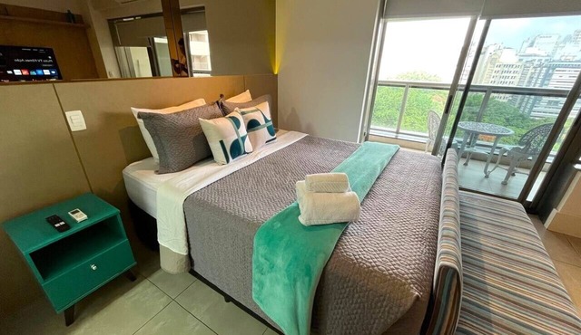 Apartment with parking next to the subway, swimming pool and full leisure facilities.
