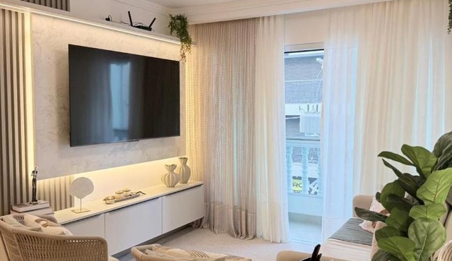 Apto moderno a 500m da Praia Central | 2 quartos