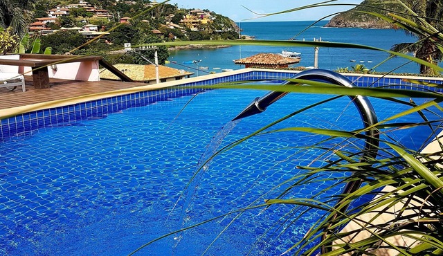 Búzios Prime: Piscina Vista Mar, 50m da Praia da Ferradura, 8 Suítes, in Armação dos Búzios