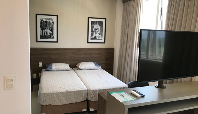BARRETOS THERMAS - Flat privado ideal para 3 adultos e 1 criança até 12 anos