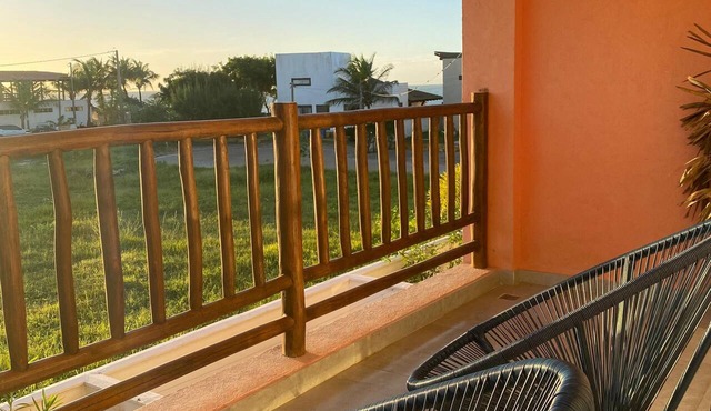 Beachfront house with sunset views in São Miguel do Gostoso
