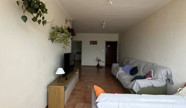 Beachfront apartment with excellent location.