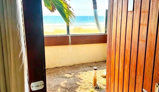 Beachfront suite right on the sand