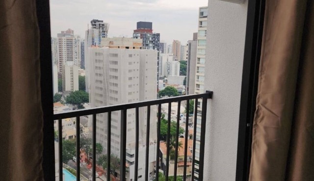 Beautiful studio apartment 400m from Allianz Parque.