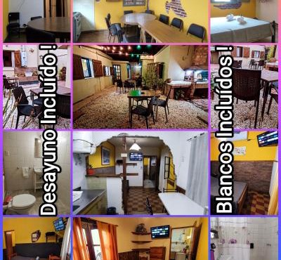 Benvinguts Casa y Apartamentos de 1 a 12 personas Pleno Centro Santa Rosa de Calamuchita