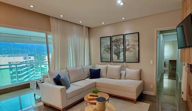 Apartment luxo 3 suítes varanda gourmet in Vila Mogilar Mogi das Cruzes