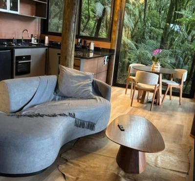 Cabana Araucária Glass ao lado de Gramado RS
