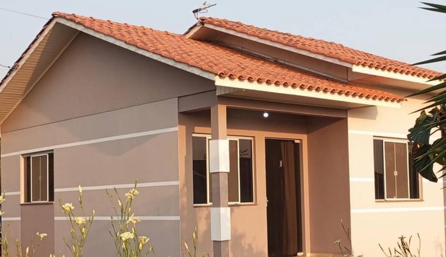 Cabana econômica com 2 quartos