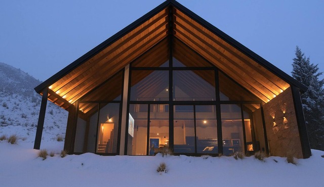 Cabin with Mountain View 10'from Las Leñas