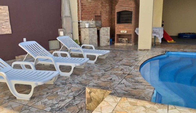 Casa c/ Piscina Espaçosa e Acolhedora em Mongaguá in Mongaguá