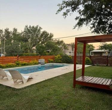 Casa con piscina Paso de la Patria. Bitcoin's House.