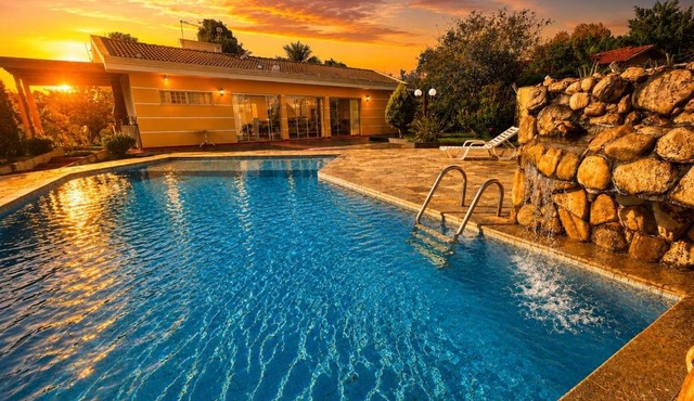 Casa de campo | Piscina, churrasqueira e ar