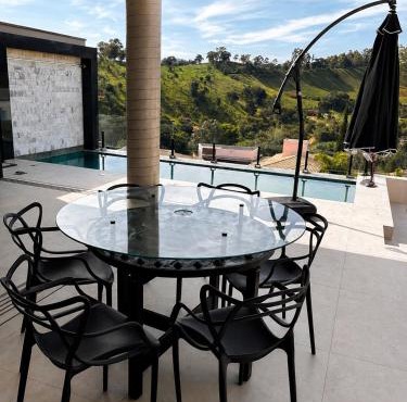 Casa em Juruaia com piscina, fogão a lenha,lareira - Quinta dos Laranjais
