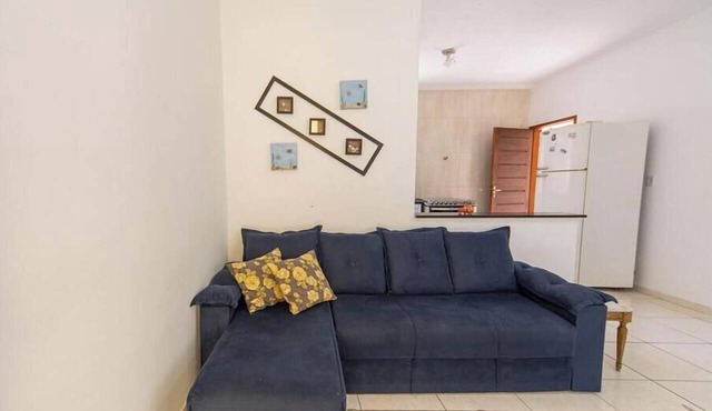 Casa em Mongaguá com Churrasqueira a 450m da Praia