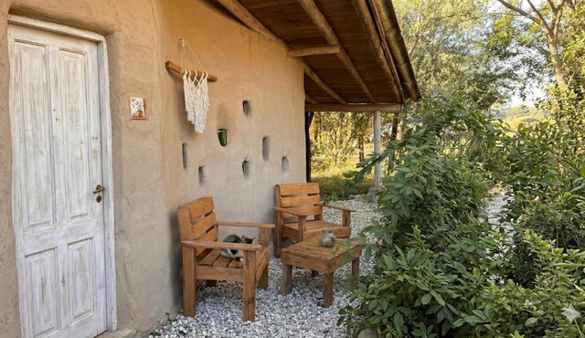 Casa nórdica de adobe