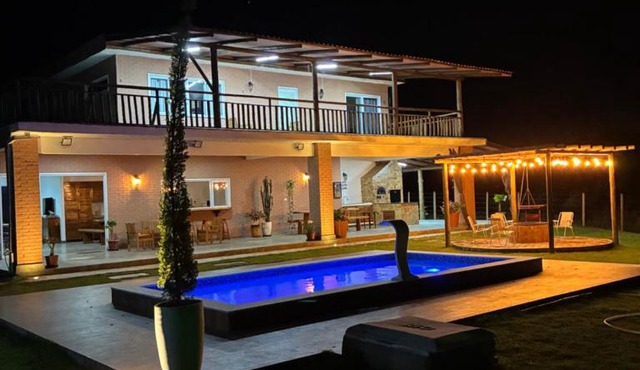 Casa Pedra do Cavalo e Piscina e Rio Paraguaçu in Cabeças