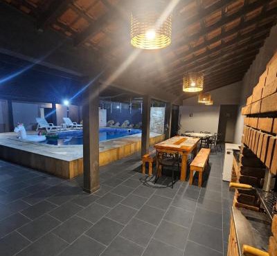 Casa Pura Vida com Piscina, 5 min da praia de Itanhaém e 3 dormitórios in Itanhaém