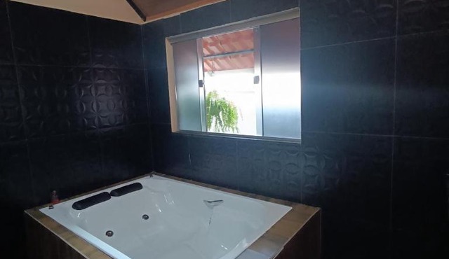 Chalé Montanhez hidromassagem piscina in Alto Caparao