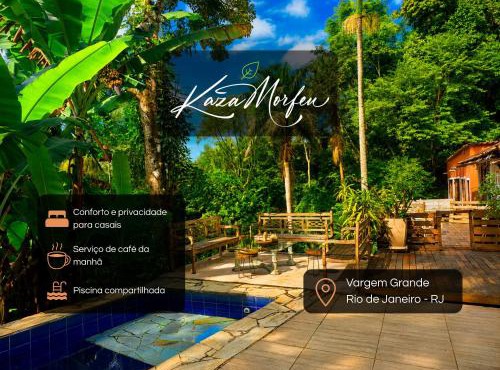 Chalet 2 Kaza Morfeu comfort couple Vargem Grande RJ