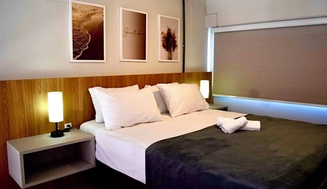 Charming 1-bedroom apartment steps to the Beach Jaguaruna with AC