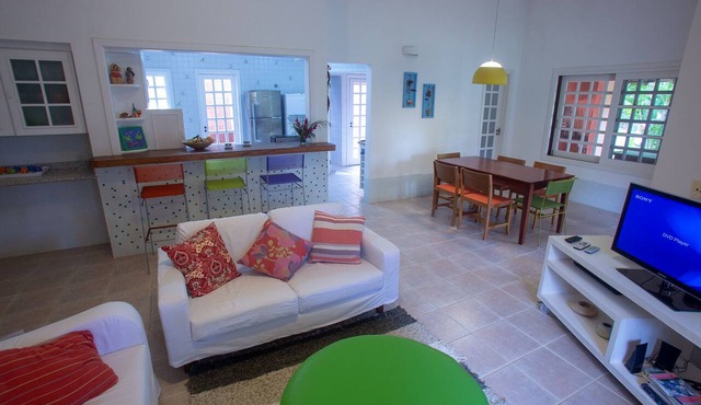 Charming beach house in a gated community.
