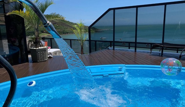 Cobertura Duplex Beira Mar Praia do Morro, Guarapari in Guarapari