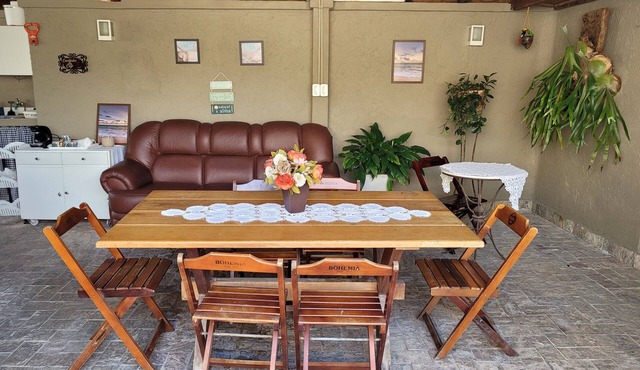 Cobertura estilo loft no Guarujá 🏖