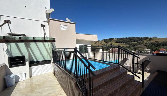 Cobertura Jasmim c/piscina|3Q toda climatizada!