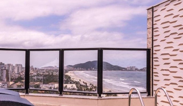 Cobertura Penthouse - vista maravilhosa mar e piscina privativa