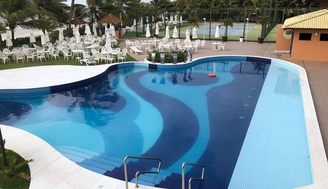Condo in front of the beach. Fit. w/2 suites and balcony- Summer House Genipabu