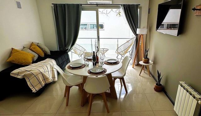 Cozy 1-bedroom apartment with AC, WiFi and garage in charming Mendoza