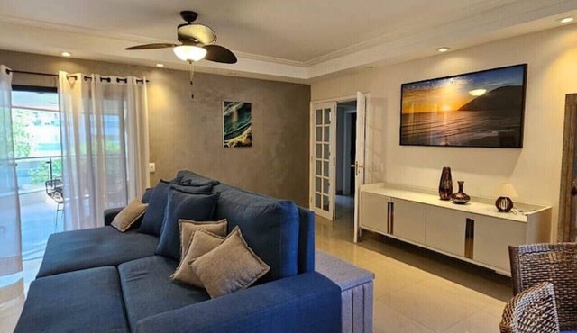 Cozy beachfront apartment in Module 2 in Riviera de São Lourenço