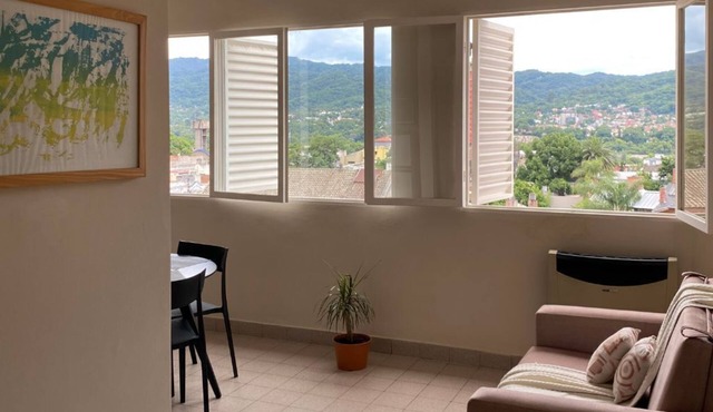 Departamento en el centro con vista a la ciudad