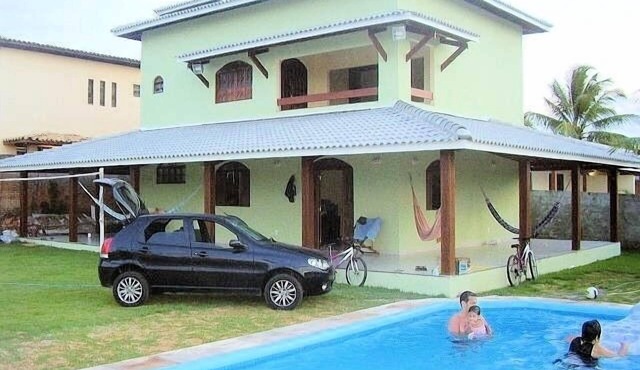 Duplex gated community with security and private beach house 250m from the beach