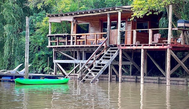 Eco Cabaña Río con Pileta privada