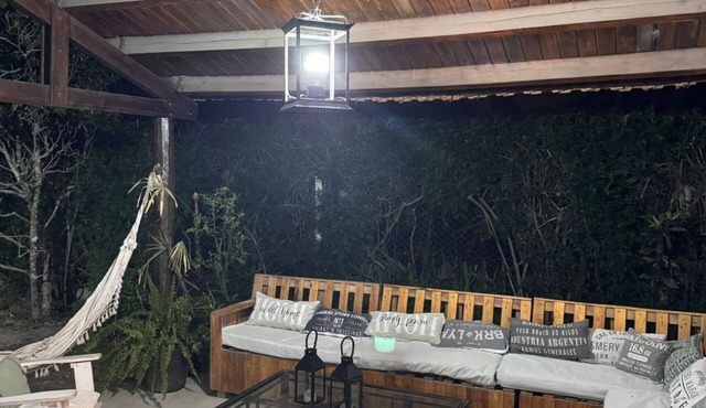 Enjoy a beautiful garden and a refreshing pool with wiring for everyone's safety