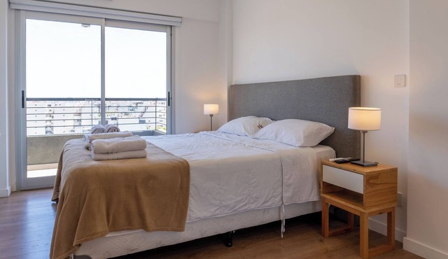 Enjoy our apartment. Fully equipped kitchen, AC, TV, WiFi, and Queen bed.