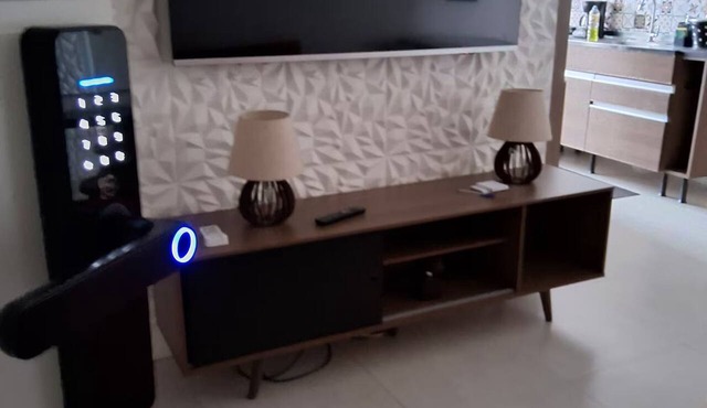 Flat - Boqueirão/PG - Relax in this accommodation less than 3 minutes from the beach. in Praia Grande