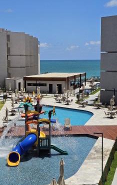 Flat pé na areia em Carneiros - NOMAR - 300m do Acquaventura