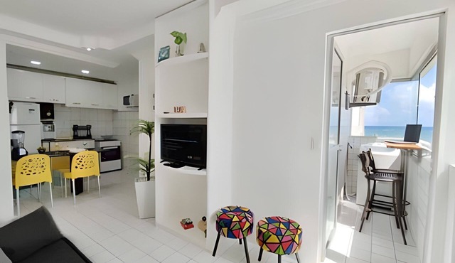 Flat with Pool Near Maragogi, Sea View in São José da Coroa Grande