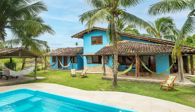 GP01 Wonderful House 4 Suites - Garapuá in Garapuá