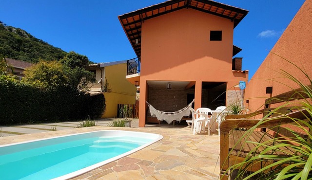 Heading to the beach, SC—House 1 with a private pool in Guarda do Embaú - palhoça