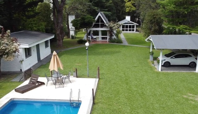 Hermosa Casa Quinta Barrio El Trébol a 17km del Aeropuerto